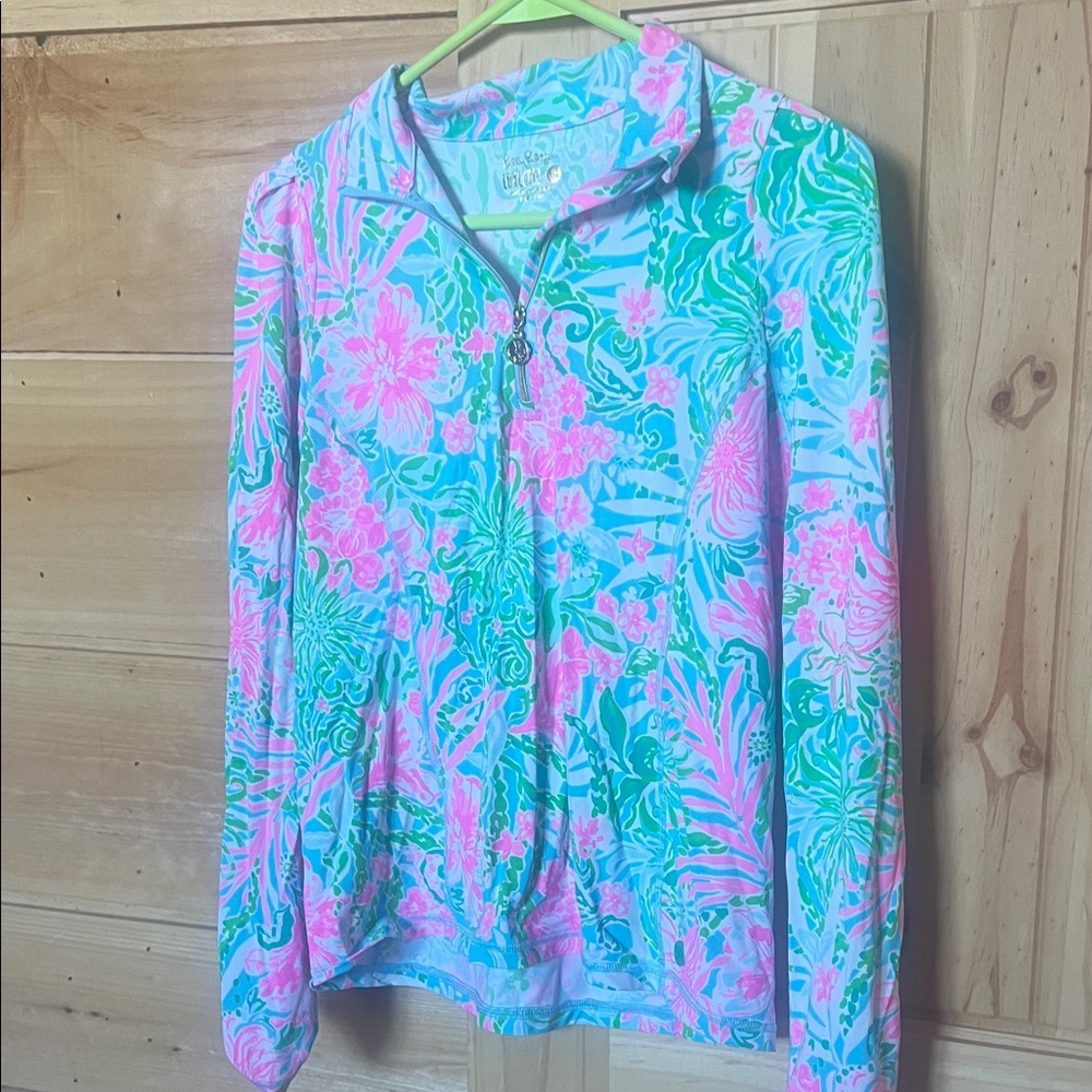 Lilly Pulitzer Luxletic in Blue and Pink